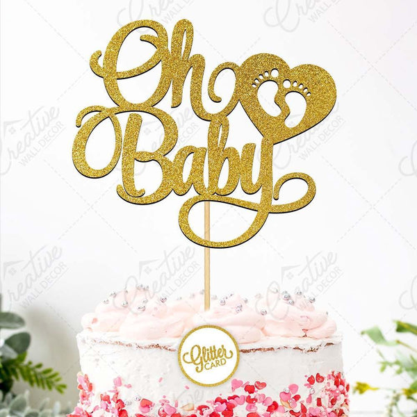 Oh Baby Cake Topper