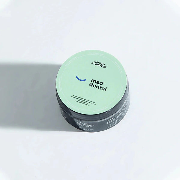 Mad Dental Teeth Whitening Powder – Dentist Approved Natural Formula